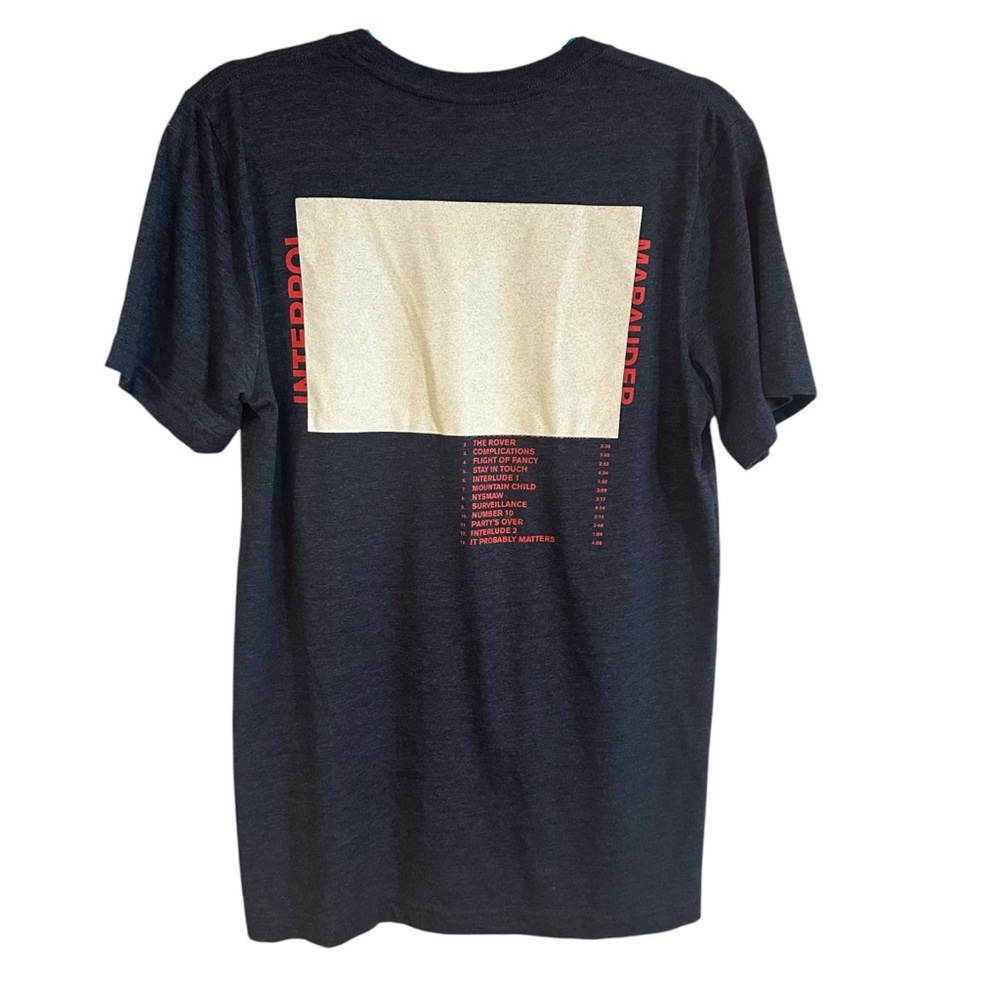 INTERPOL Marauders Album Tee Shirt - Men’s Medium